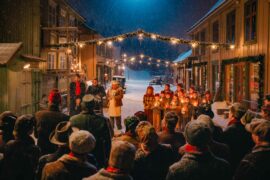 Den Første julen i Skomakergata Weihnachten in der Schustergasse