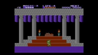 Zelda II The Adventure of Link Videospiel Game